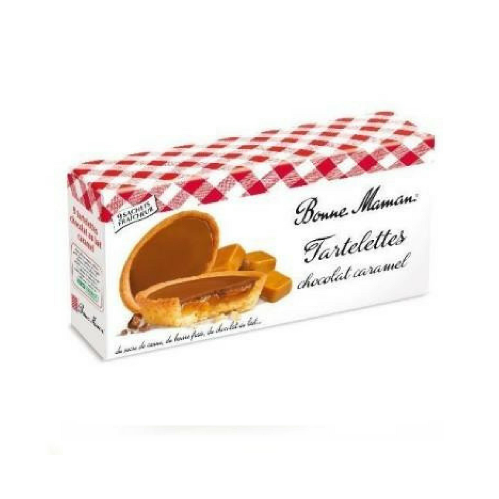 Bonne Maman · tartlet chocolate caramel · 135g (4.8 oz)-DESSERTS & SWEETS-Bonne Maman-Le Tablier Bleu | Online French Supermaket