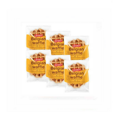 Jacquet Authentic Belgian Waffle 3.5 oz. (100g) x 6-Jacquet-Le Tablier Bleu | Online French Supermaket