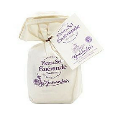 Gros Sel de Guerande Coarse Grey Sea Salt in Linen Bag 26.4 oz. (750 g) Write a review-De Guerande-Le Tablier Bleu | Online French Supermaket